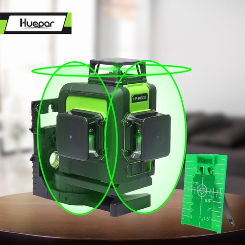 Huepar linee laser - linee, 3d