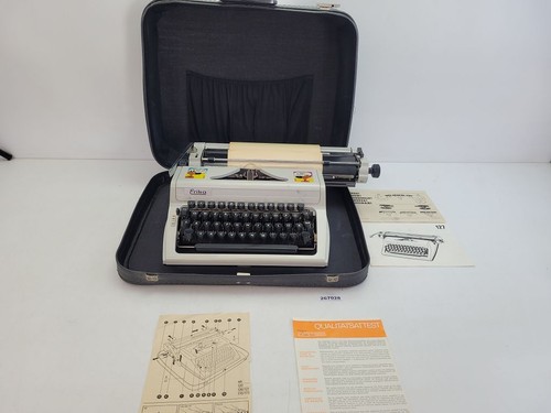 Macchina scrivere erika - scrivere,